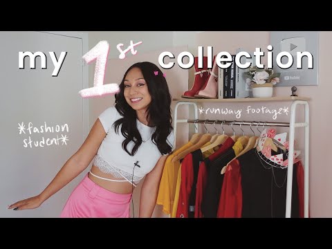 My first ever collection from fashion school!  (Honest Review & Roast) + Runway Footage