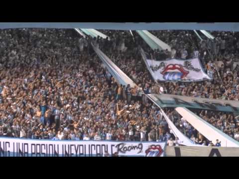 "Vamos La Acade hoy te vinimo a ver todos de la cabeza - Racing Club 2 VS Godoy Cruz 0" Barra: La Guardia Imperial &bull; Club: Racing Club &bull; País: Argentina