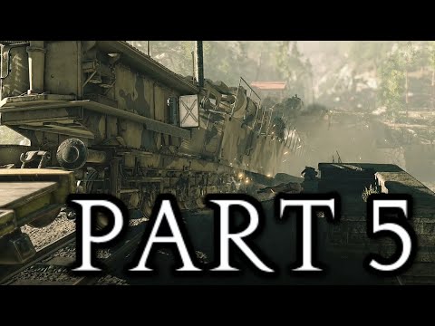 Sniper Elite 4 Walkthrough Gameplay Part 5 - The Railway Gun - (SE4 Xbox Series X)