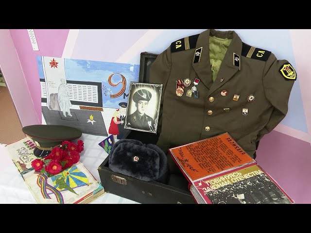 Воспитанники «Золотой рыбки» встретились с воином-интернационалистом Камилем Гафуровым