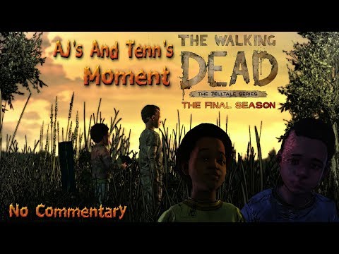The Walking Dead The Final Season 4 | Episode 4 - AJ's & Tenn's Moments