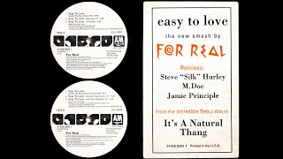 For Real - Easy To Love (Under The Raw House Instrumental) [HQ]