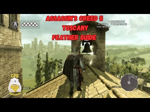 Assassin's Creed II Tuscany Feather Guide #assassinscreed2 #assassin #assassinscreed #gaming