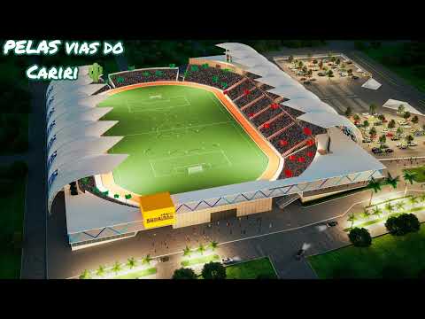 ARENA Romeirão a mais moderna do interior do País Com mais de 90% de conclusão JUAZEIRO do Norte