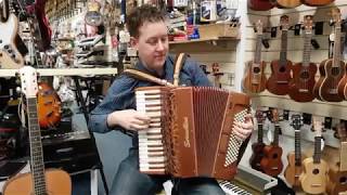 Video thumbnail for Mark plays a 343MW Serenellini 96 Bass Accordion @ Hobgoblin Music Birmingham by HobgoblinBirmingham