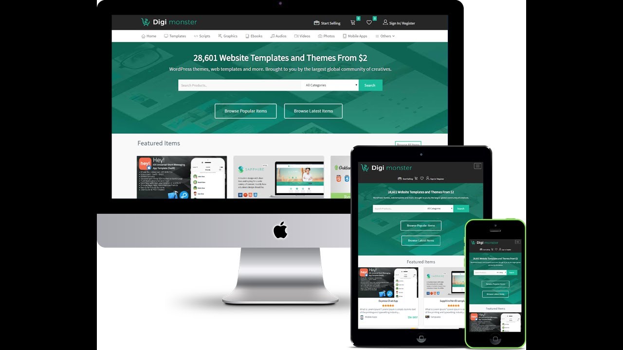 Digital Marketplace Script - Themeforest Clone Scripts | Envato Clone