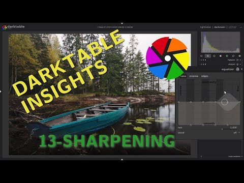 Sharpening - Darktable Insights ep 14
