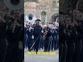The U.S. Air Force Band rehearsal their Debut . The Royal Edinburgh Military Tattoo 2023