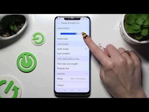How to Turn On & Turn Off the Automatic Brightness in HUAWEI Mate 20 Pro
