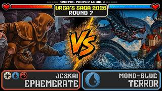 Jeskai Ephemerate vs Mono Blue Terror | Ursa’s Saga IPT Feature Match | Round 7