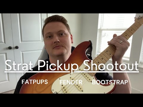 Strat Pickup Shootout! (Fender, Bootstrap, Fatpups)
