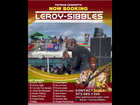 How to book Leroy HEPTONES Sibbles (King of Reggae Basslines) in concert