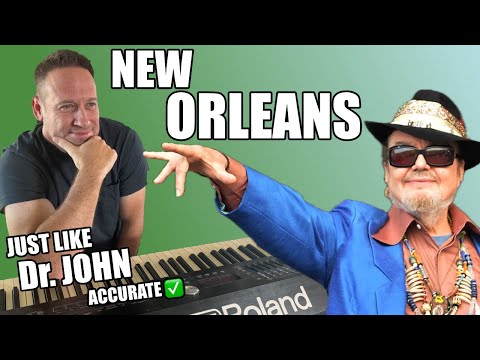 Learn To Play Piano | New Orleans - Dr. John | Accurate Lesson | Easy Tutorial