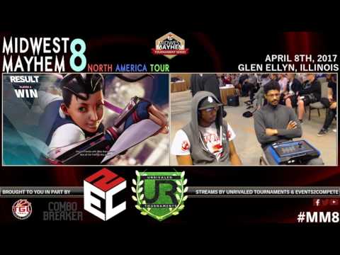 Midwest Mayhem 8! SFV Based Ren (P1) vs McCutty Mayhem (P2) Losers Semis