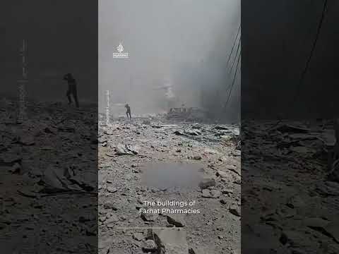 Israeli airstrikes devastate Lebanon’s Tyre | AJ #shorts