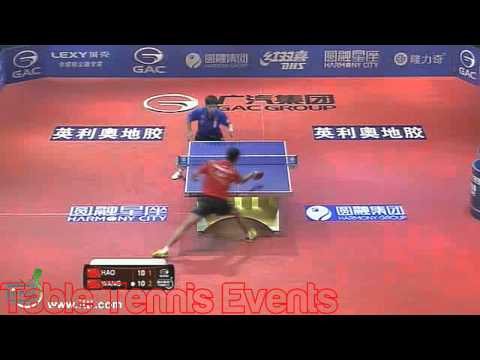Wang Liqin Vs Hao Shuai : Final [Harmony China Open 2012]