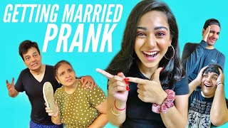GETTING MARRIED PRANK ON MY PARENTS  Rimorav Vlogs
