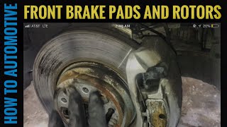 How To Replace Front Brake Pads, Rotors & Sensor On BMW 335i