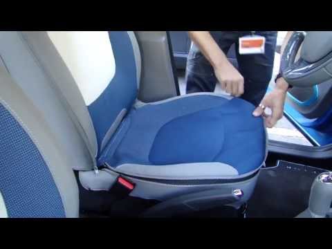 Renault Captur. Modelo 2013. Proceso para eliminar la funda de los asientos