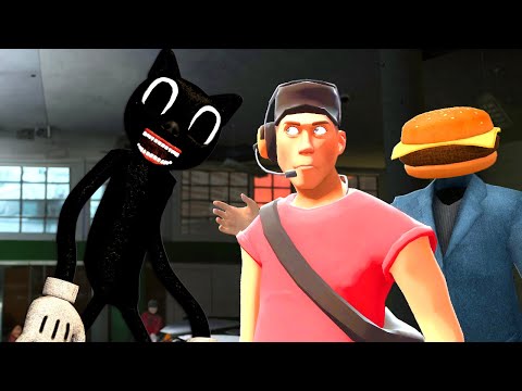 CARTOON CAT Found Us in the CITY Gmod! (Garry's Mod Roleplay)