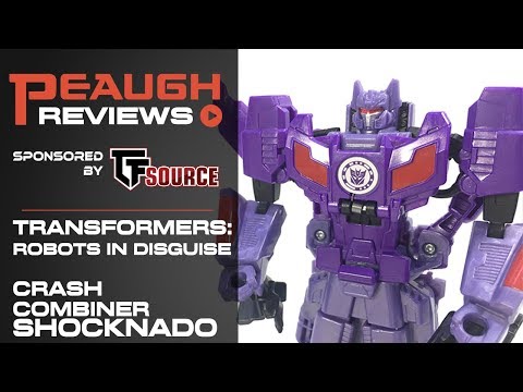 Video Review: Transformers: Robots in Disguise - Crash Combiners SHOCKNADO