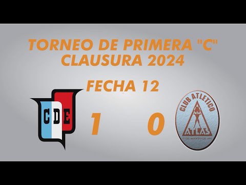 Primera "C" Clausura 2024 - Fecha 12 - Deportivo Español 1 Atlas 0 - Resumen