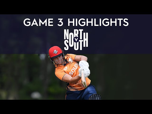 South Win The Series! | HIGHLIGHTS | North v South Game 3