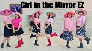 Girl in the Mirror EZ Line Dance (demo &amp; count)