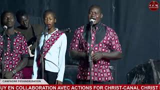 CROISSADE DEVANGELISATION-EGLISE-AD WENDBEE ACTION FOR CHRIST-ORATEUR  EV ROGER DANIEL  NABALMA