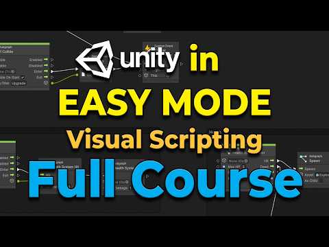Easy Way to Make Games with Unity Visual Scripting(Bolt) and SPUC(paid package)- Full Course