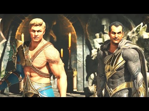 Injustice 2 - Walkthrough Part 10 - Story Chapter 10: Aquaman & Black Adam (1080p 60FPS)