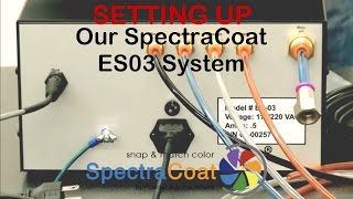 preview picture of video 'Powder Coat Gun Original SpectraCoat ES03 Powder Coating System With Faraday Wave Board'