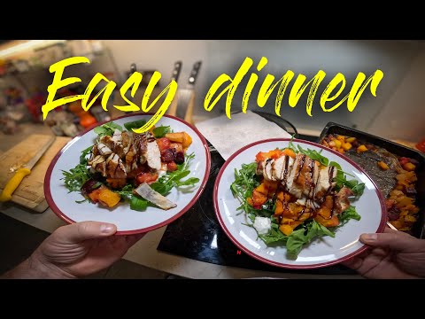 Guinea Fowl with Roasted Vegetables 👌😊👍