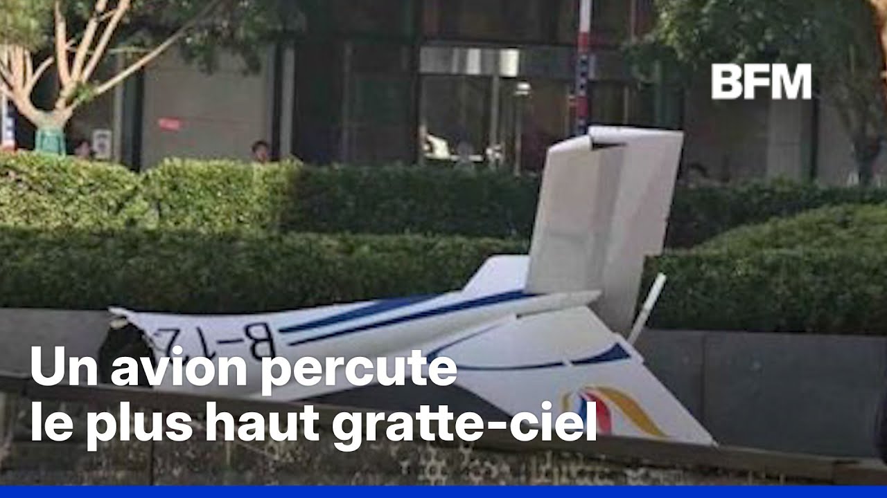 Un avion de tourisme s'écrase contre le plus haut gratte-ciel de Pékin