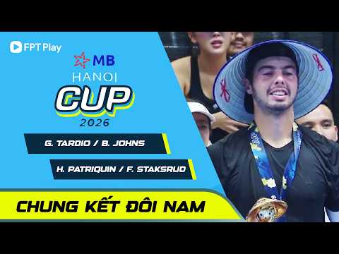 PPA Asia 1000 MB Hanoi Cup: Ben Johns & Tardio vs Staksrud & Patriquin
