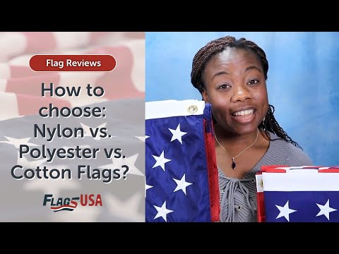 Comparing Flag Materials: How to Choose Between Nylon, Polyester, NylGlo, Tough Tex, & Cotton Flags