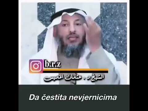 Čestitanje nevjerničkih praznika | Šejh. Osman El - Hamis