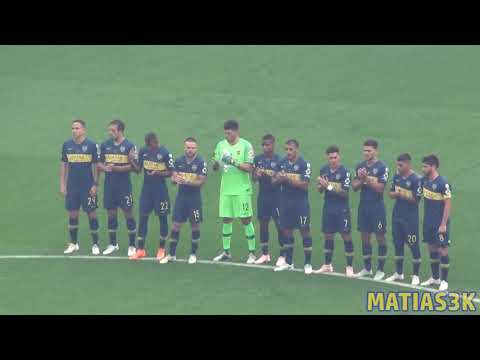 "Superclasico Libertadores 2018 / Minuto de silencio" Barra: La 12 &bull; Club: Boca Juniors