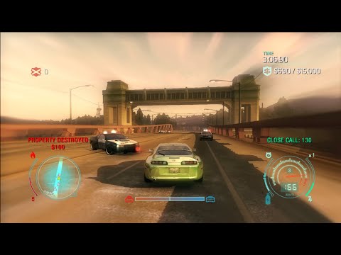 NFS Undercover Walkthrough(w/ Relentless Cops Mod) - Part 9 - Road Rage