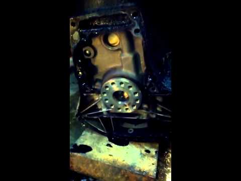 300D Tourque converter and flywheel removal