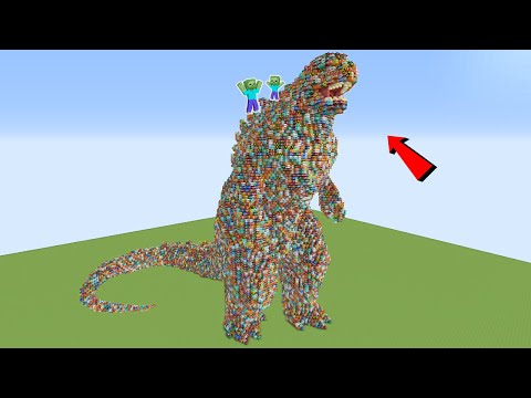 UZAY TNT GODZİLLA PATLATMAK 😱 - Minecraft