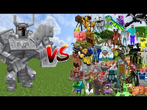 FERROUS WROUGHTNAUT vs 500 RANDOM MOBS