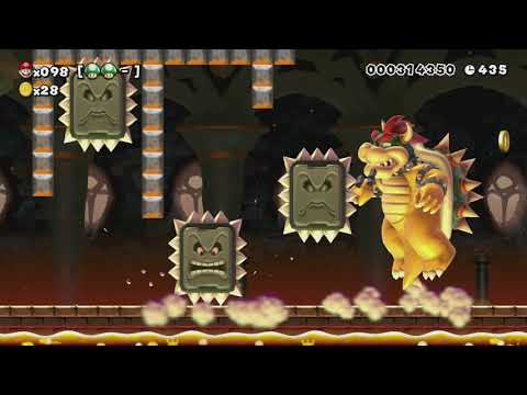 SWELTERING FRAY ~ Normal 100 Mario Challenge - Super Mario Maker - No Commentary 1bt