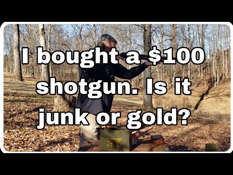 I bought a $100 shotgun. The Turkish Pardus PA.