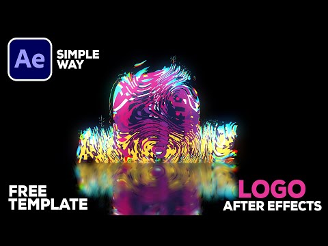 Easy After Effects Tutorial Particles Logo Text Animation Download Free Template