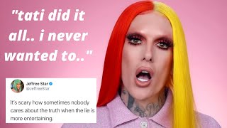 jeffree star BLAMES TATI for james's downfall.. (LIVE podcast)