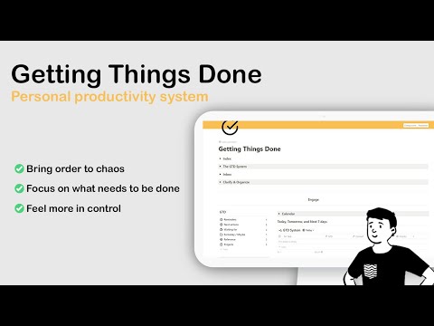 Getting Things Done | Prototion | Buy Notion Template