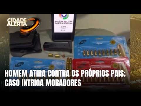 Homem atira contra os próprios pais após ameaças familiares em Caibi