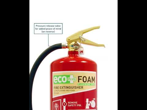 Jactone Eco PLUS Fluorine Free Foam Fire Extinguishers Benefits and Features