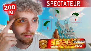 un CHEATER essaye de me TUER en TOP 250 RANKED RÉSURGENCE.. 😒​